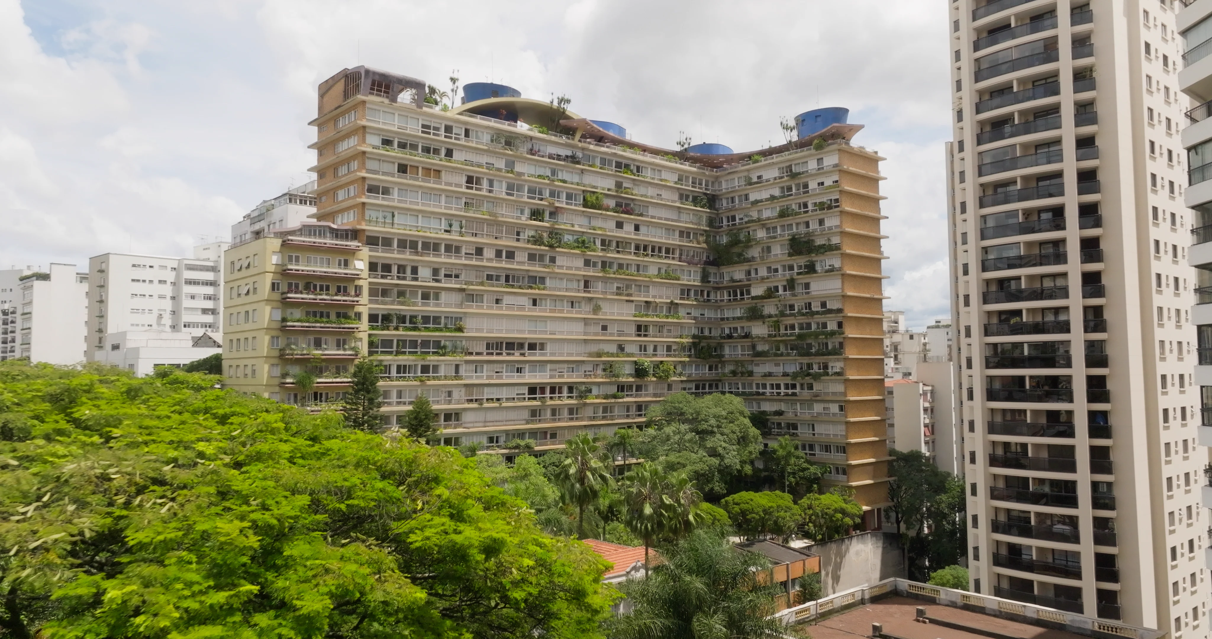 Perspectiva dos ângulos da obra